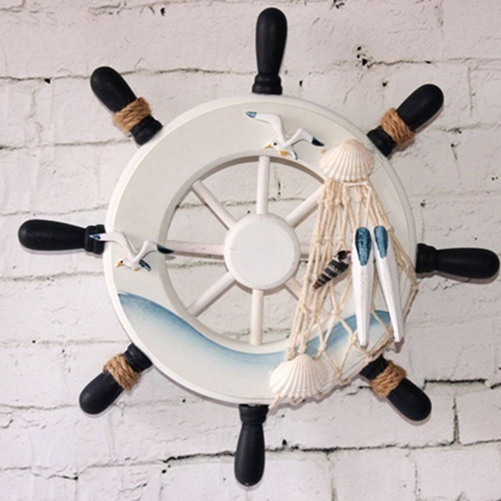 Décoration murale vintage en b - Fishing Boat Steering Wheel avis et prix